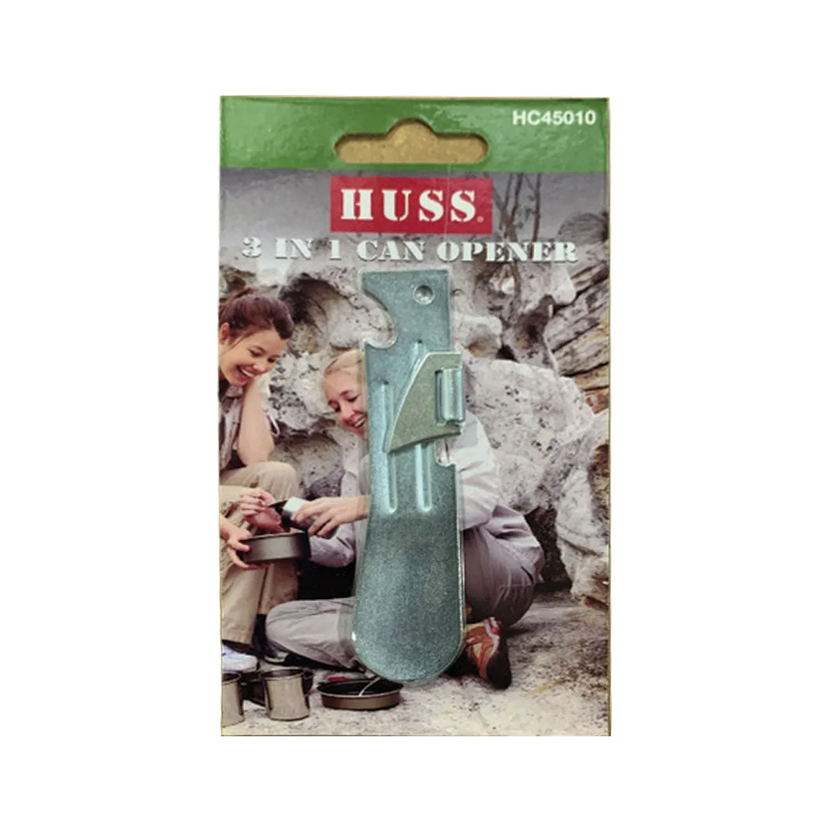 CCA FRED Huss 3 in 1 Can and Bottle Opener and Spoon