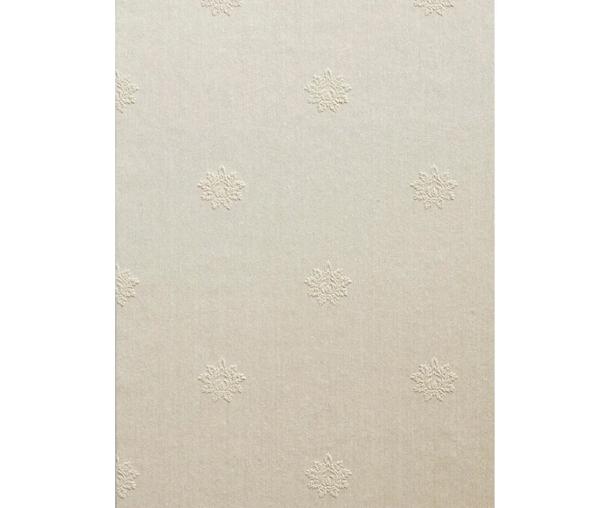 Embossed Floral Prints Beige 266576 Wallpaper