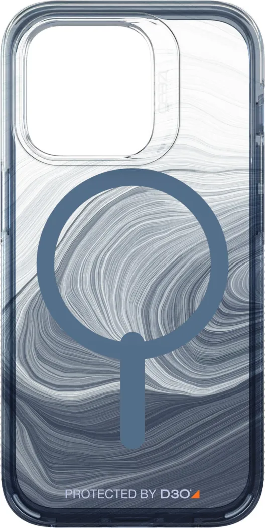 GEAR4 - iPhone 14 Pro Gear4 D3O Milan Snap Case - Blue Swirl