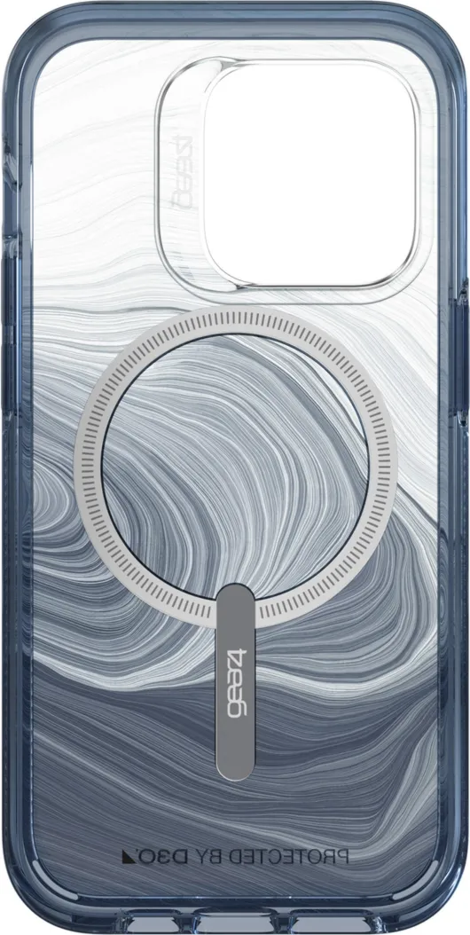GEAR4 - iPhone 14 Pro Gear4 D3O Milan Snap Case - Blue Swirl
