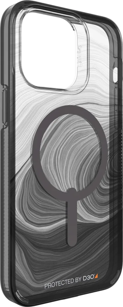 GEAR4 - iPhone 14 Pro Max Gear4 D3O Milan Snap Case - Black Swirl