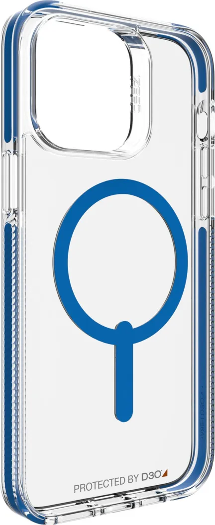 GEAR4 - iPhone 14 Pro Max Gear4 D3O Santa Cruz Snap Case - Blue