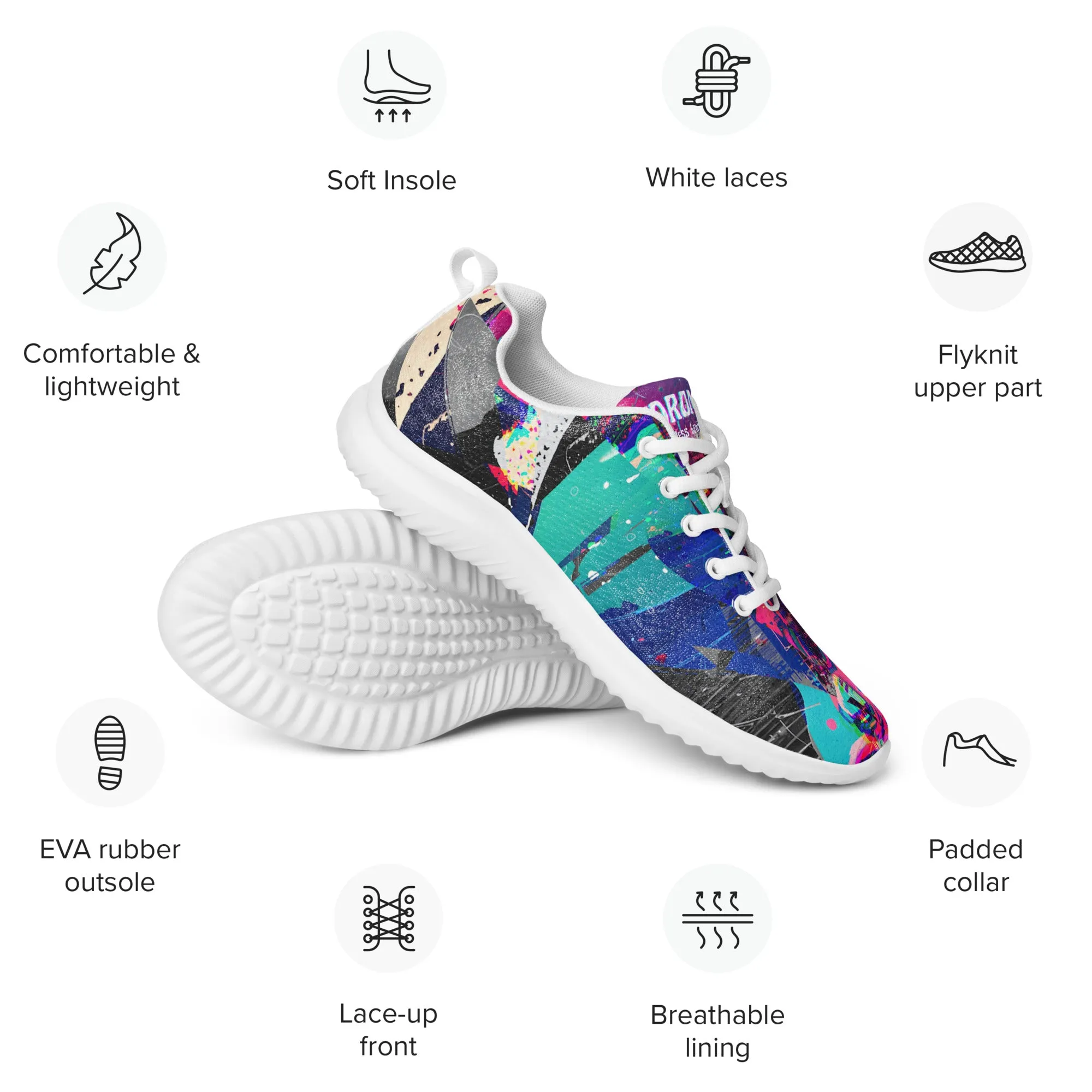 Jess Lewis Andromeda Women’s athletic shoes - Free Delivery! Rock / Mathrock / Progressive / Jazz Fusion - Alternative Apparel and Merch Only from Phase B Records.