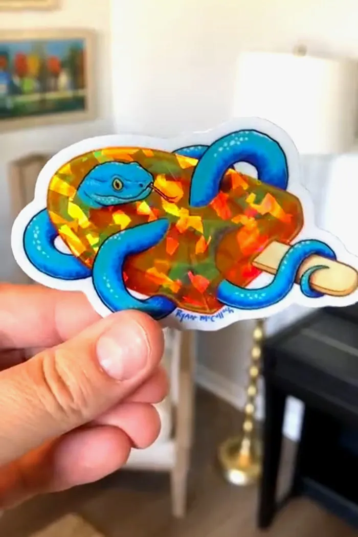 Popssssicle Holo Sticker
