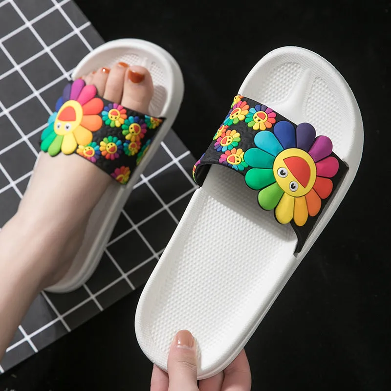 Rainbow Petal Slides