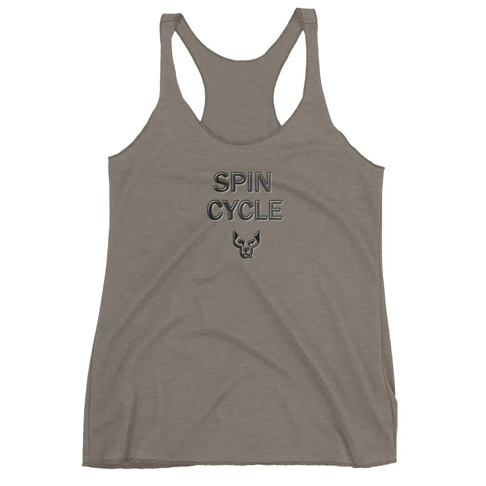 Spin Cycle, Women's Racerback Tank