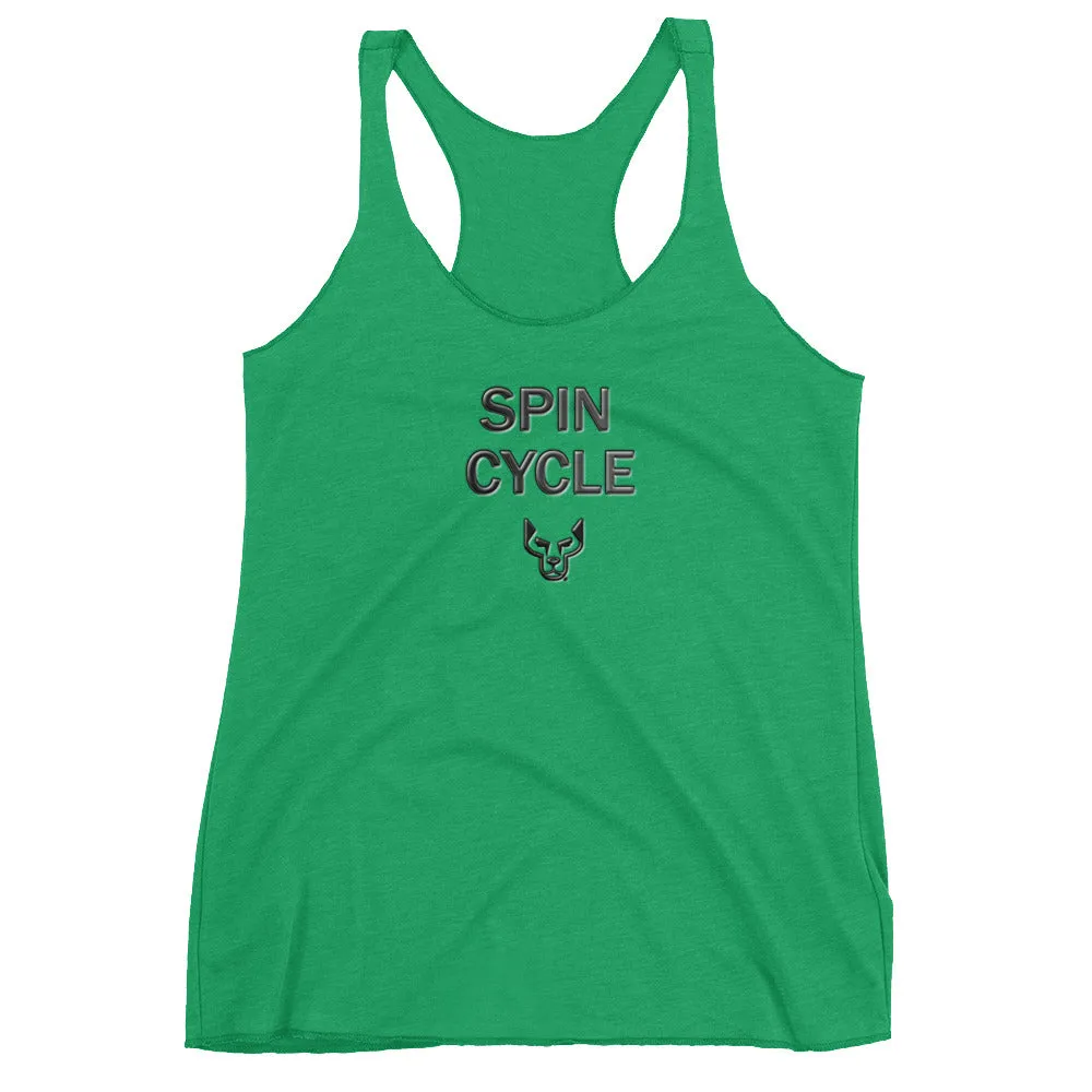 Spin Cycle, Women's Racerback Tank
