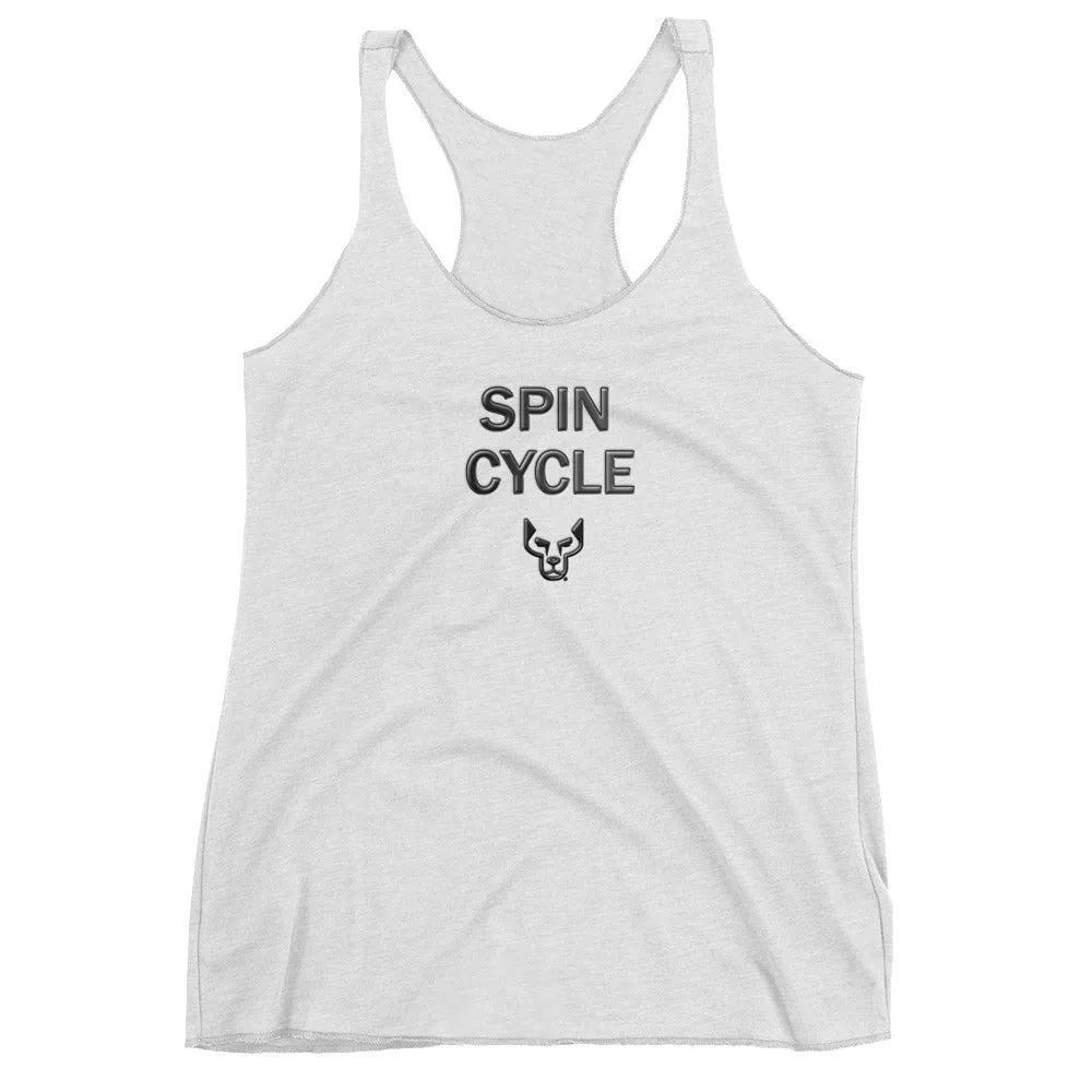 Spin Cycle, Women's Racerback Tank